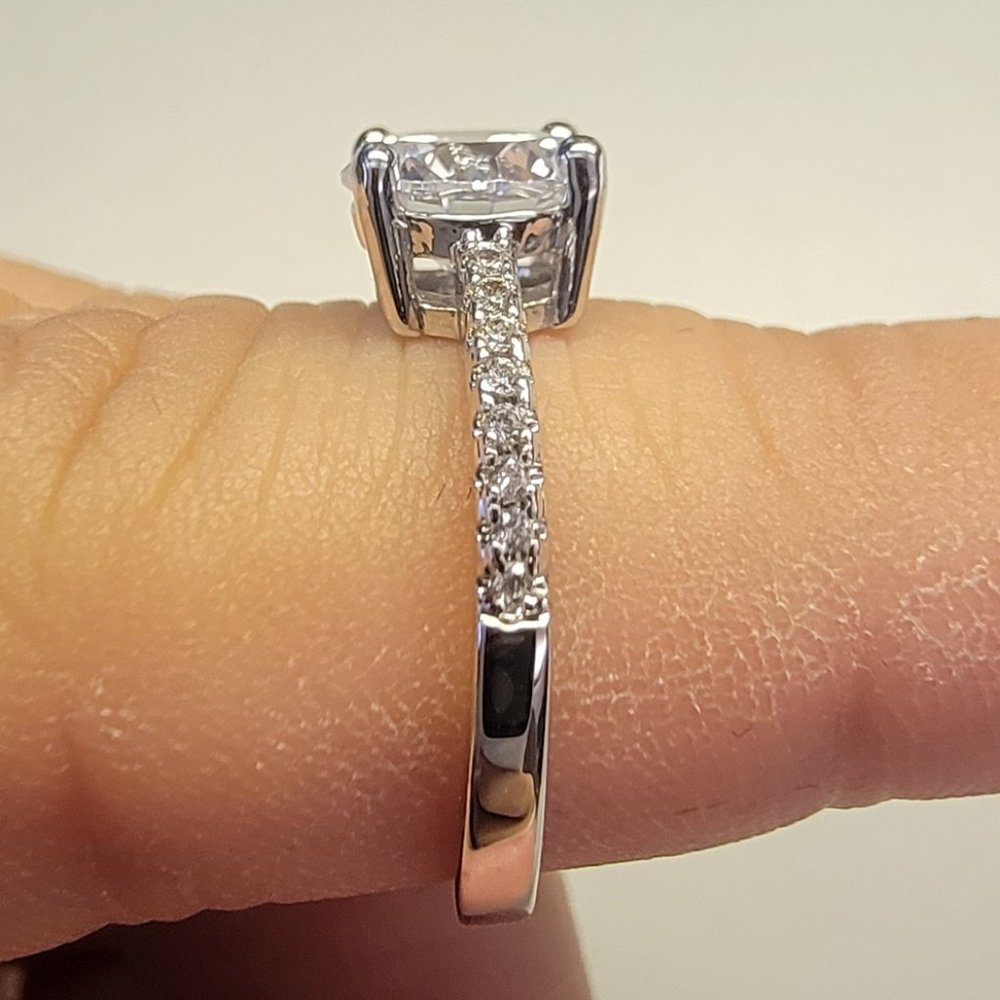 2ct Fashion Clear Stone Rings - Picture 7 of 8